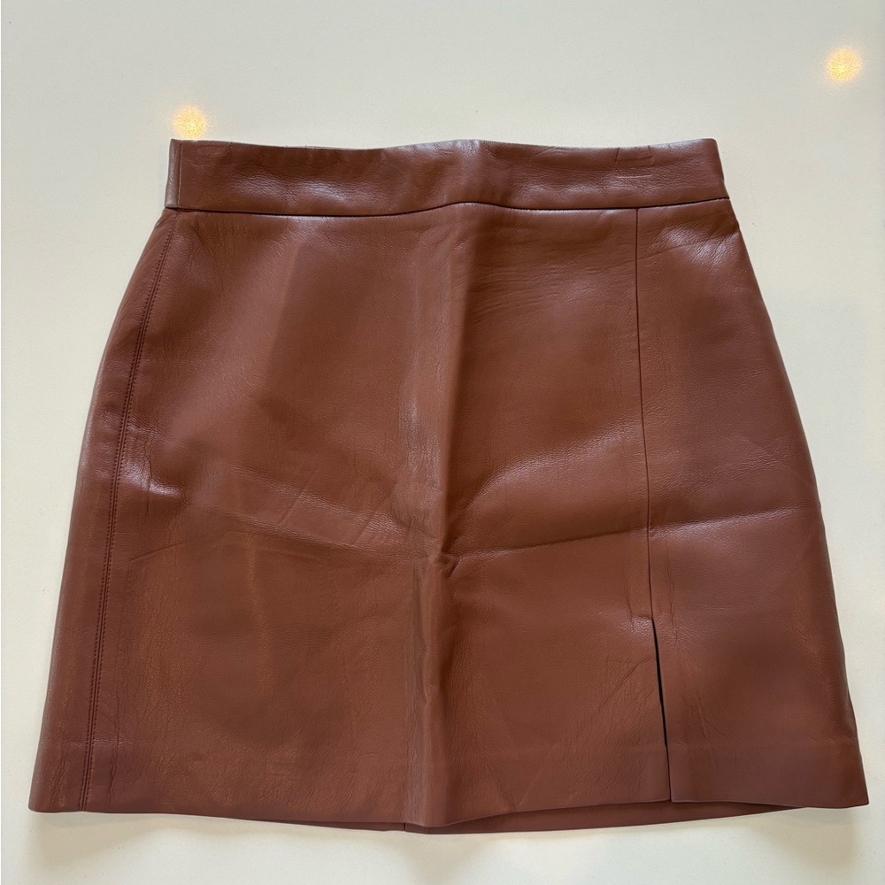 Aritzia Brown Mini Skirt size 2